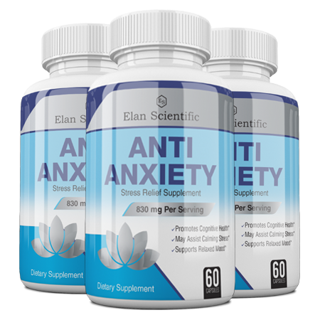 Elan Scientific Anti Anxiety Bottle