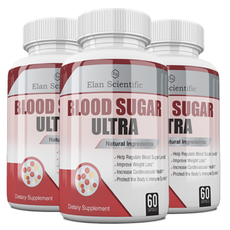 Elan Scientific Blood Sugar Ultra  Main Bottle
