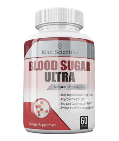 Elan Scientific BLOOD SUGAR ULTRA Risk Free Bottle